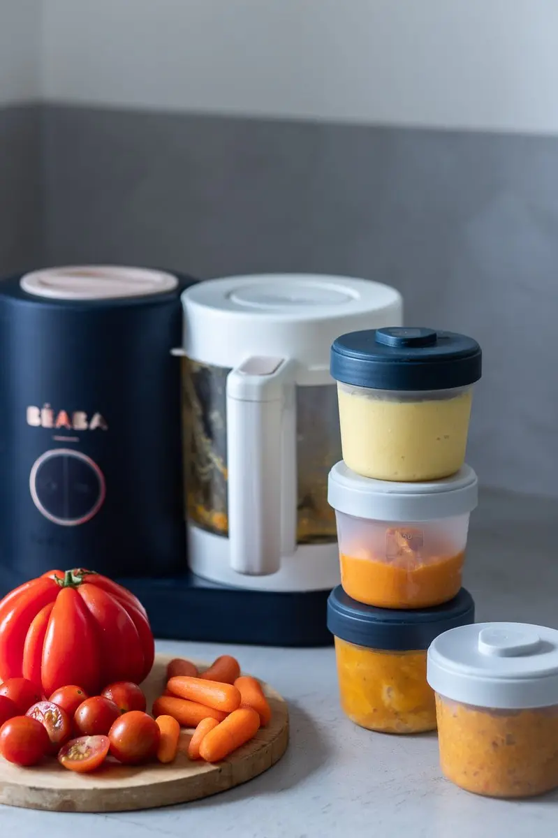 Béaba Clipportie Bewaarpotjes 250ml - Set van 6 - afbeelding 2 van 6