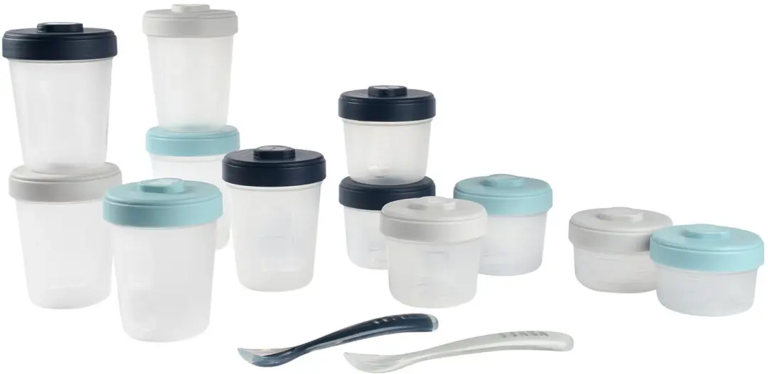 Béaba Bewaarpotjes Babyvoeding Set van 12