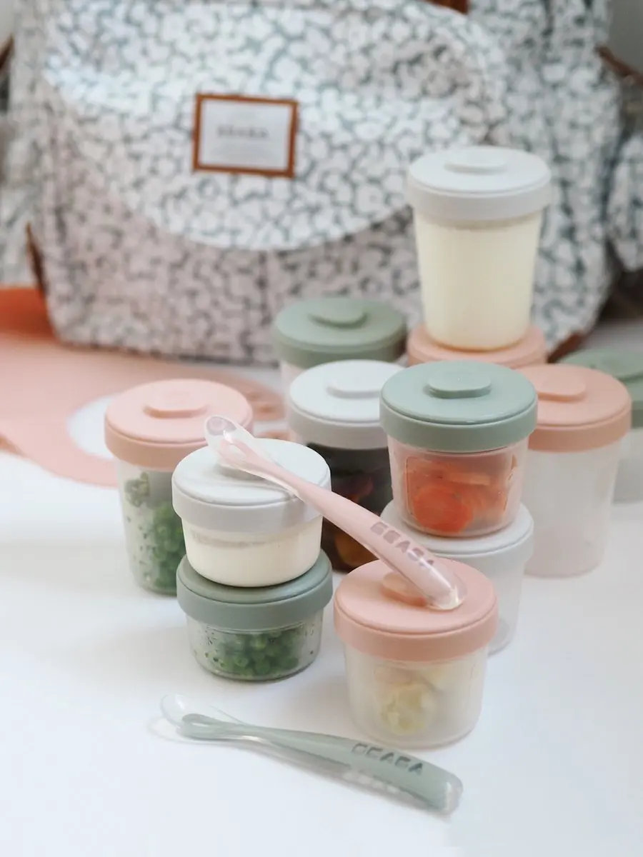 Béaba Bewaarpotjes Babyvoeding Set - 12 Stuks - afbeelding 4 van 6