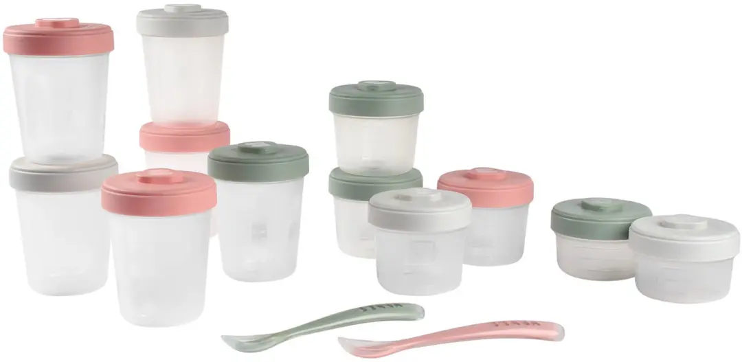 Béaba Bewaarpotjes Babyvoeding Set - 12 Stuks - afbeelding 6 van 6