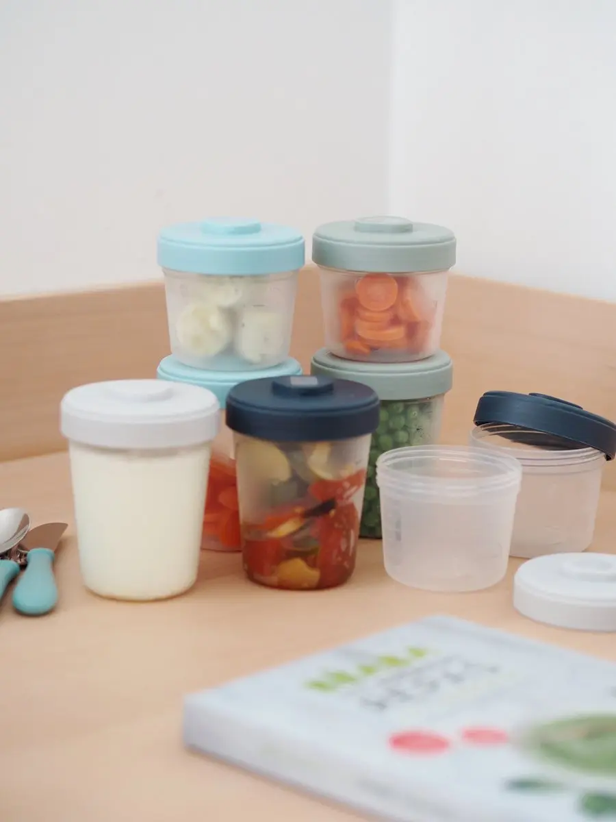 Béaba Bewaarpotjes Babyvoeding Set - 12 Stuks - afbeelding 3 van 6