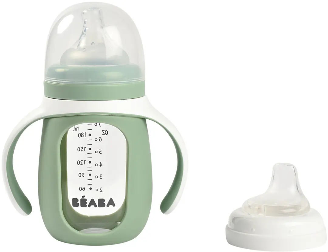 Béaba 2-in-1 Glazen Meegroeifles