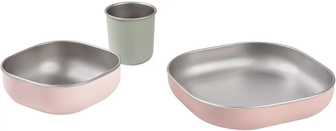 Béaba RVS Kinderservies Set