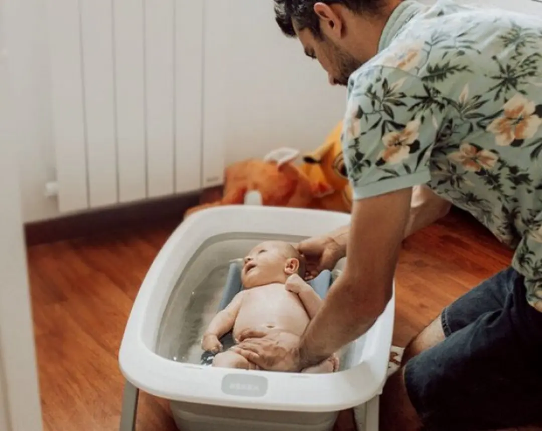 Béaba Easy Pop Babybadje - 29L - Grijs - afbeelding 4 van 6