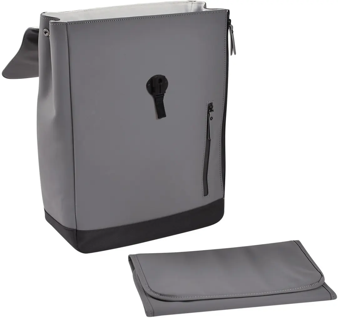 Béaba Oslo Luiertas Rugzak 19L - Mineral Grey - afbeelding 4 van 5