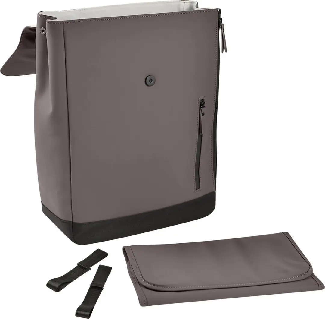 Béaba Oslo Luiertas Rugzak 19L - Mineral Grey - afbeelding 2 van 5