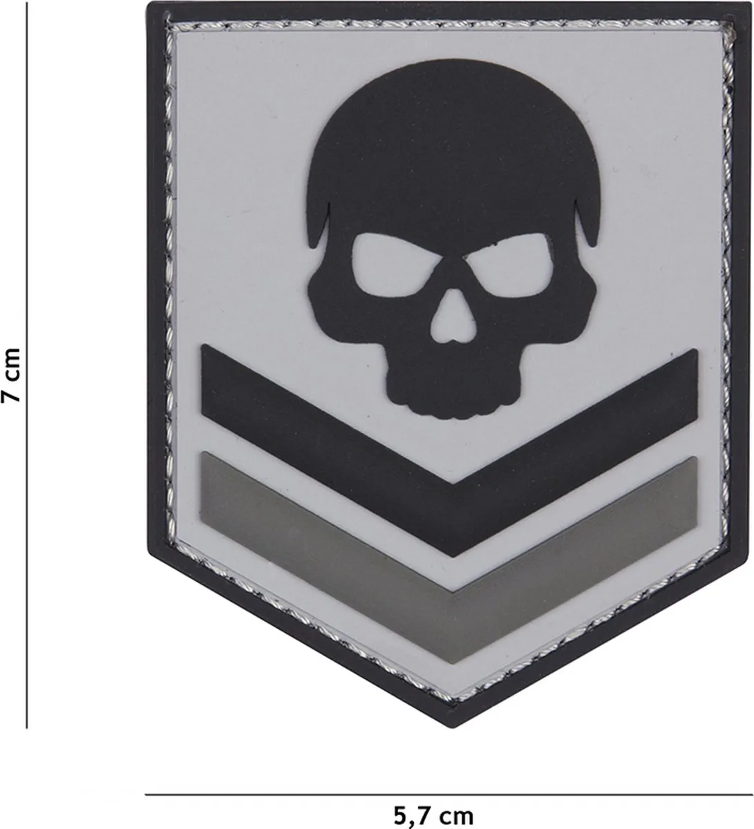 101 Inc Embleem 3D PVC Skull