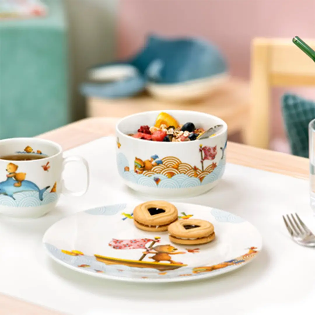 Villeroy & Boch Happy as a Bear Kinderserviesset 7-delig - afbeelding 2 van 6