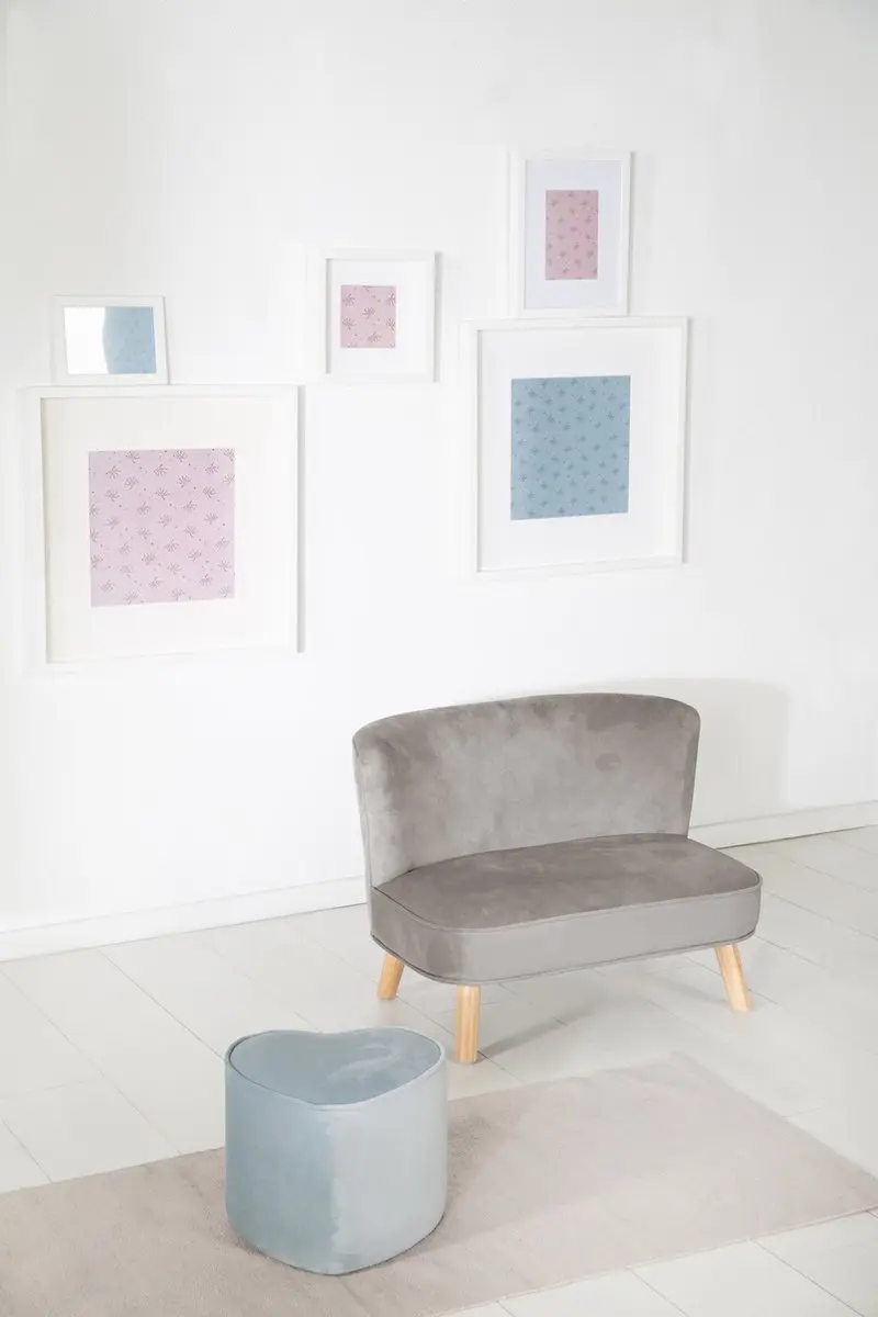 Roba Lil Sofa Kinderbank - Zilvergrijs - afbeelding 3 van 6