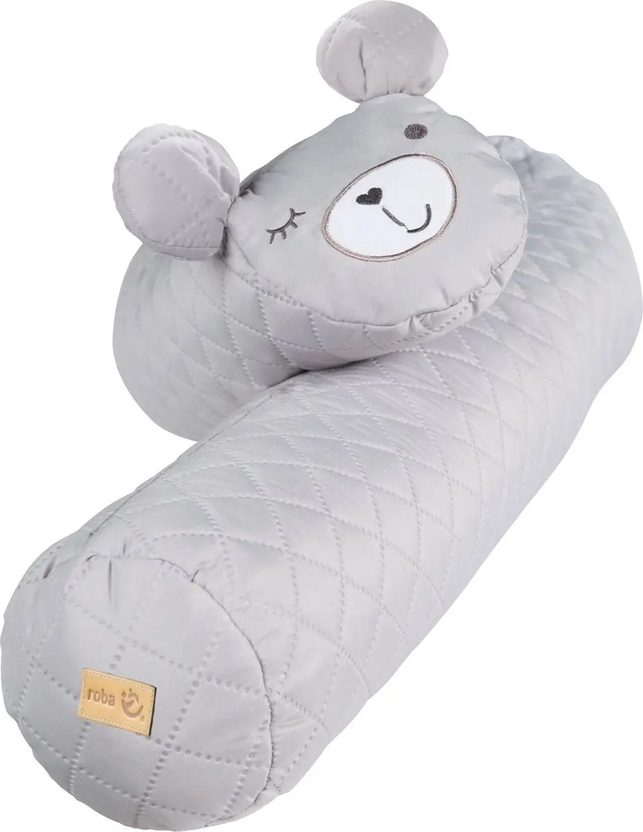 Roba Voedingskussen Sammy 170 Cm Polyester Grijs