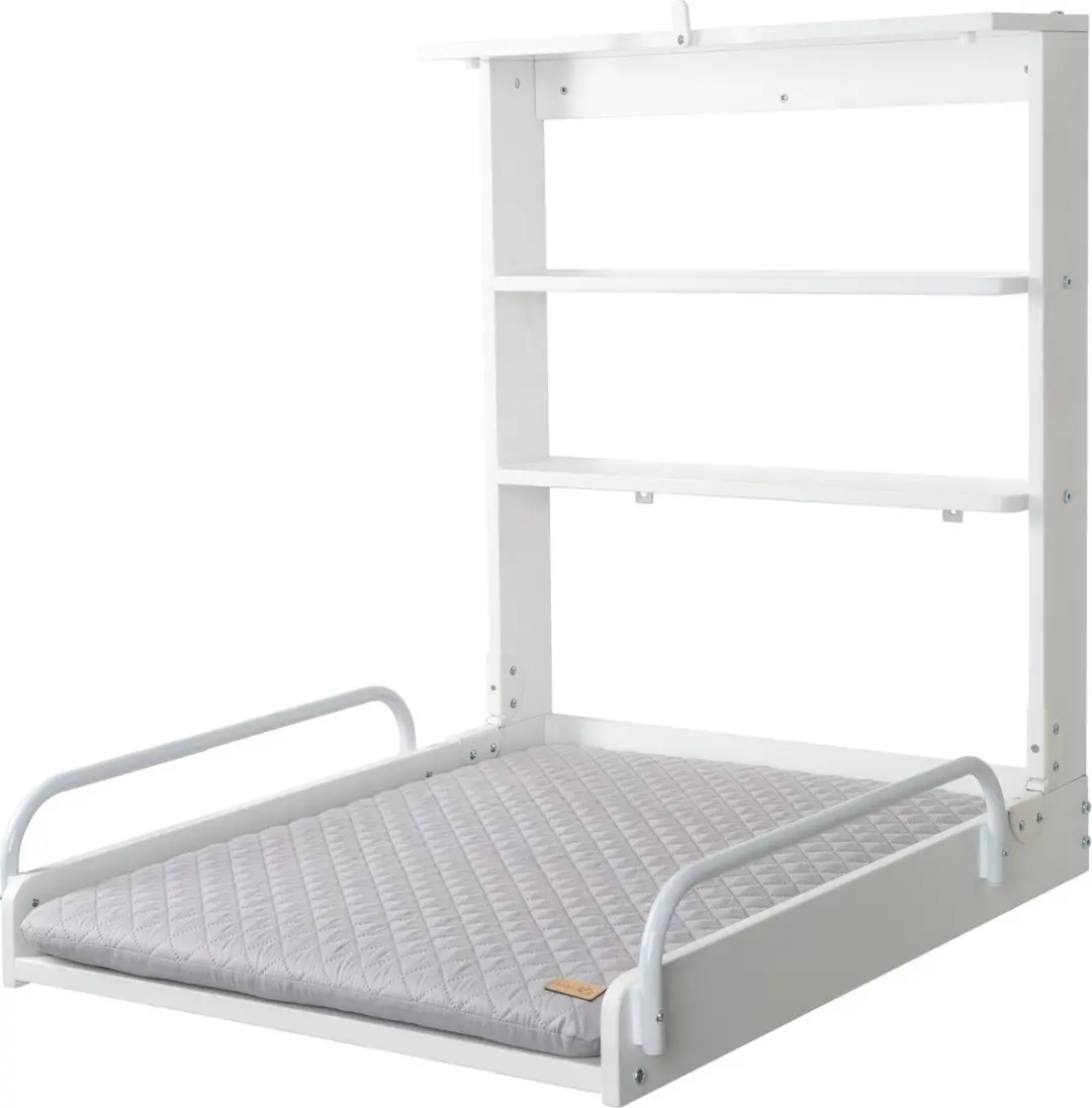 roba wandcommode inclusief aankleedkussen Style wit
