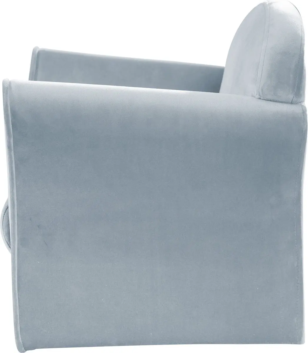 Roba Lil Sofa Kinderfauteuil Fluweel - Blauw - afbeelding 5 van 6