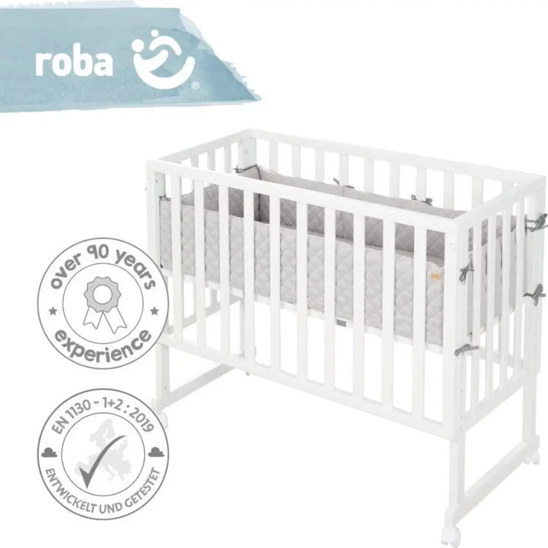 Roba Babybedje 3in1 met Barrière 45x90cm - afbeelding 2 van 6