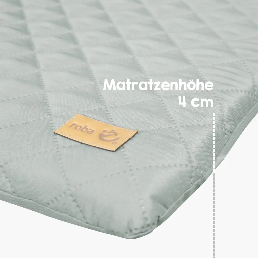 Roba Soft Style Kleedkussen 75x85cm - Frosty Green - afbeelding 5 van 6