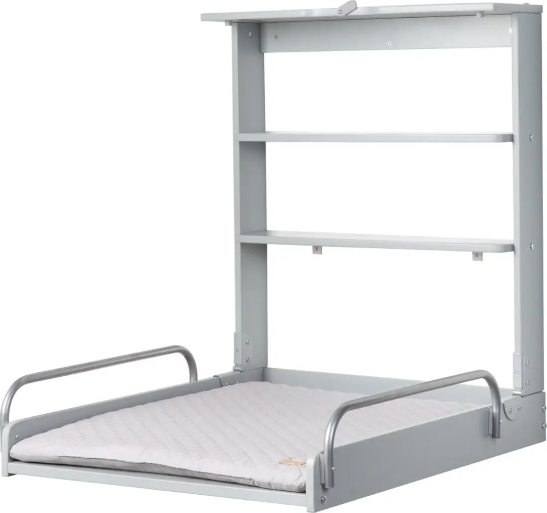 roba Baby 'roba Style' Opvouwbare Wandplank met Aankleedkussen