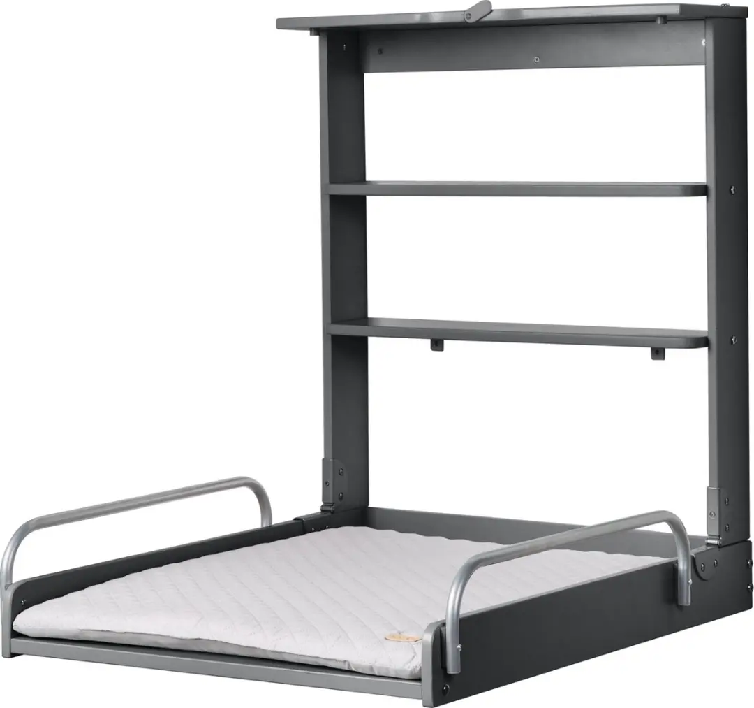 roba Baby 'roba Style' Opvouwbare Wandplank met Aankleedkussen
