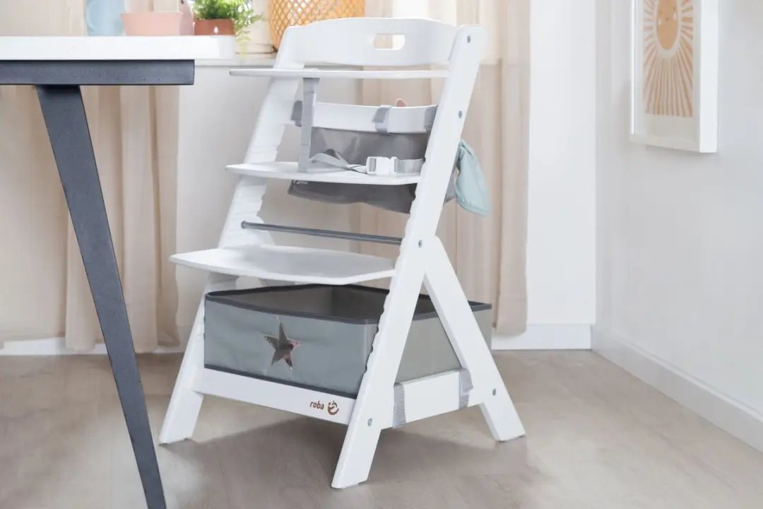 Roba LIV UP Kinderstoel - Converteerbaar - Tot 70 kg - Wit - afbeelding 3 van 6