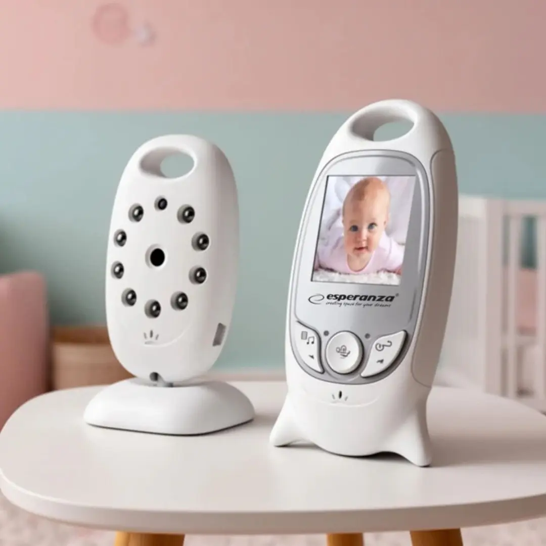Esperanza EHM001 LCD-babyfoon 2.0 - Wit - afbeelding 3 van 4