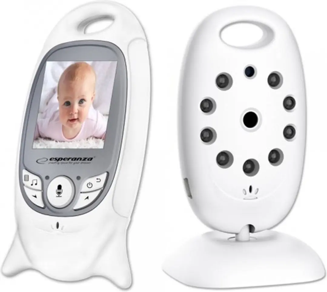 Esperanza EHM001 LCD-babyfoon 2.0 - Wit - afbeelding 4 van 4