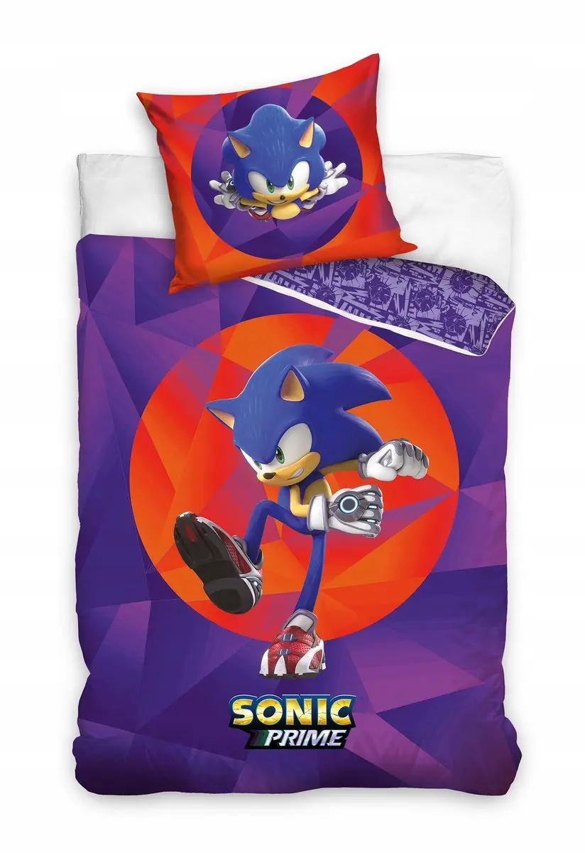 Sonic Dekbedovertrek Set 140x200 cm Katoen