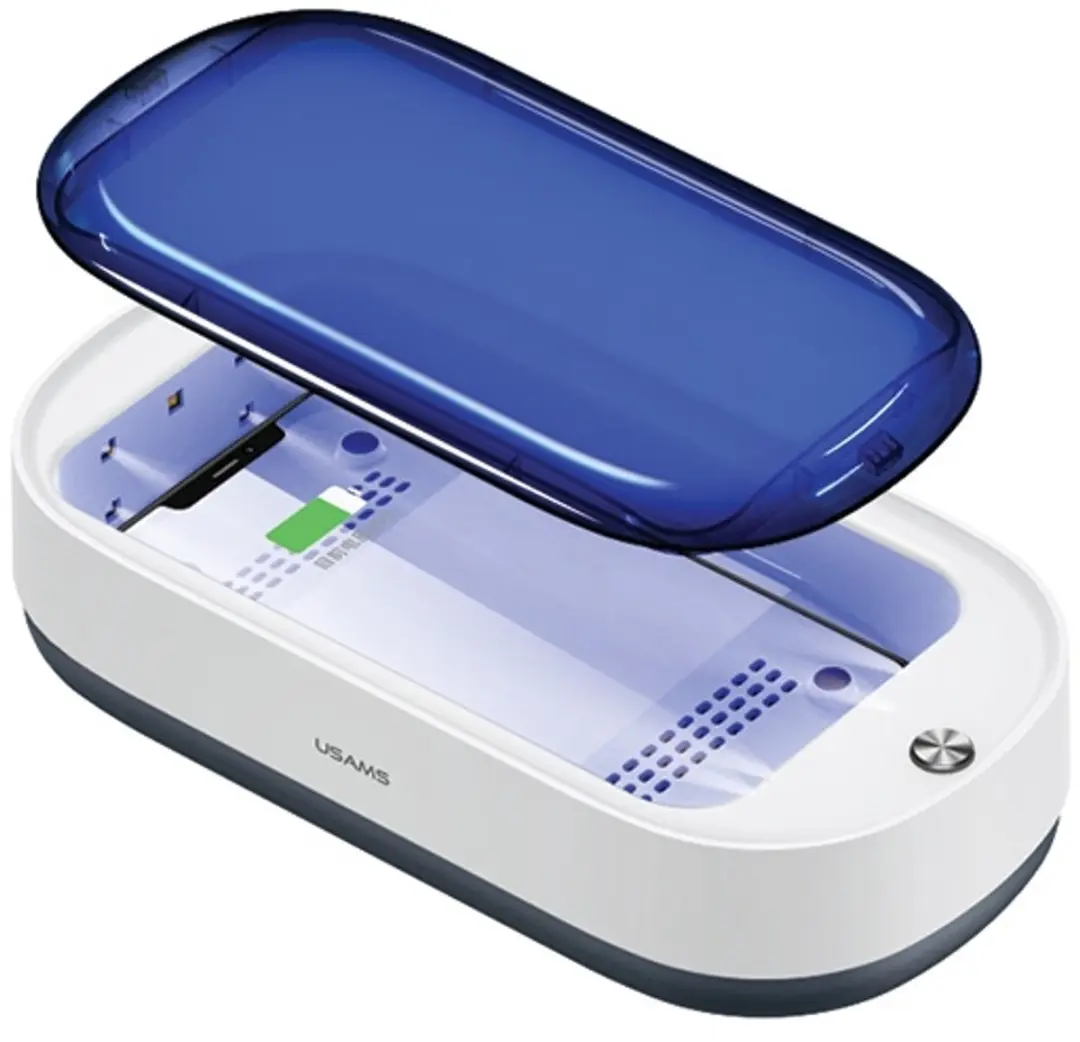 USAMS UV-C Sterilisatiebox met Qi-oplader US-ZB151