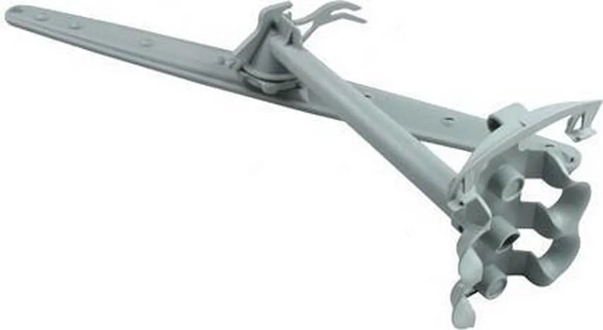 Whirlpool Sproeiarm Boven 481010555121 - Grijs