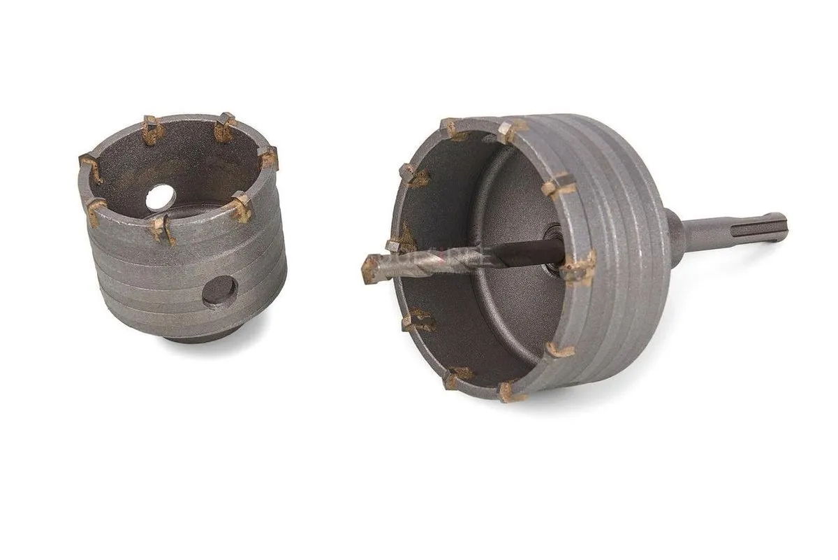 HBM 2-delige Gatzagenset SDS-plus 60-80mm - Beton/steen