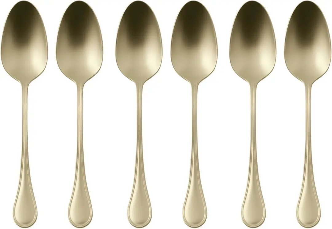 Sambonet Koffielepels Royal Champagne 6 Stuks