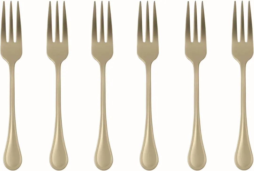 Sambonet Gebaksvorkjes Royal Champagne 6 Stuks
