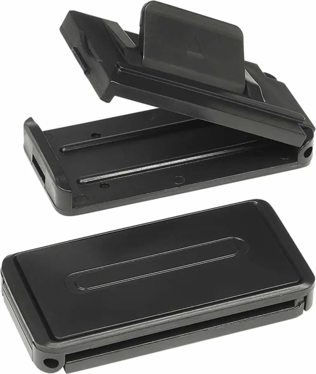 Gordelversteller set van 2 stuks zwart