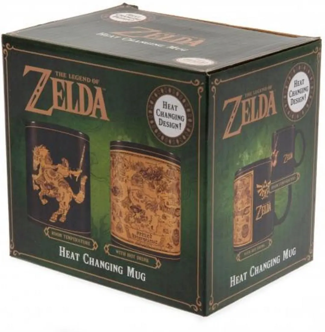 Pyramid International Zelda Hyrule Map Heat Change Mok - afbeelding 4 van 6