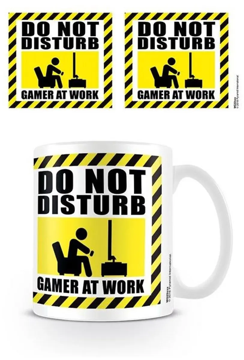 Pyramid International Gamer at Work Mok Do not Disturb