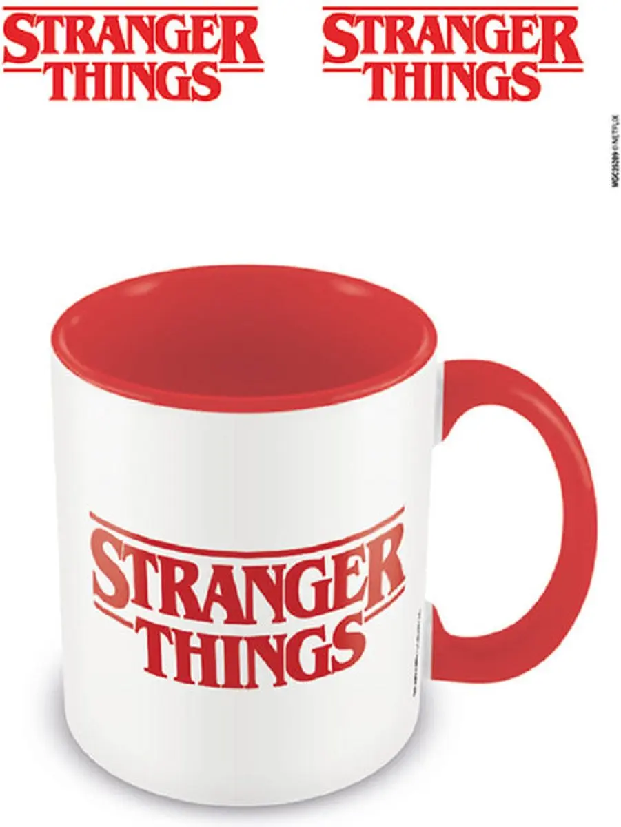 Pyramid Stranger Things Logo Mok - 315ml - afbeelding 3 van 4