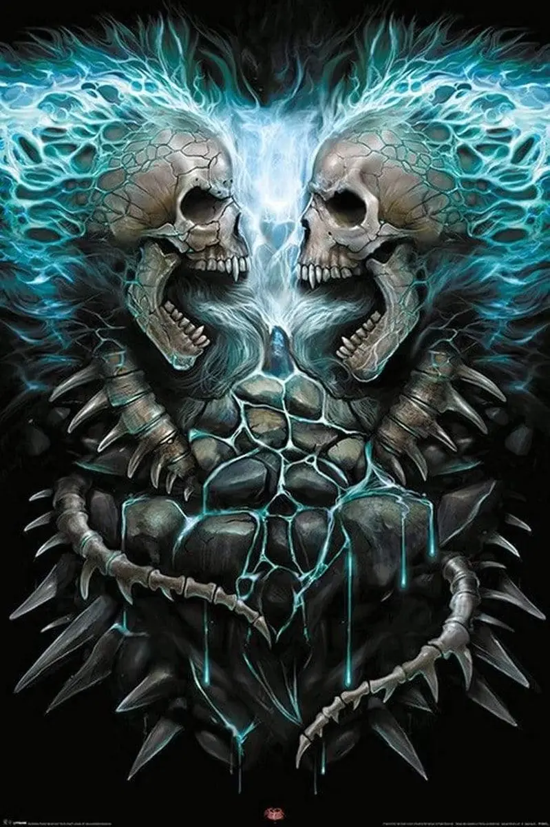 Spiral Flaming Spine
