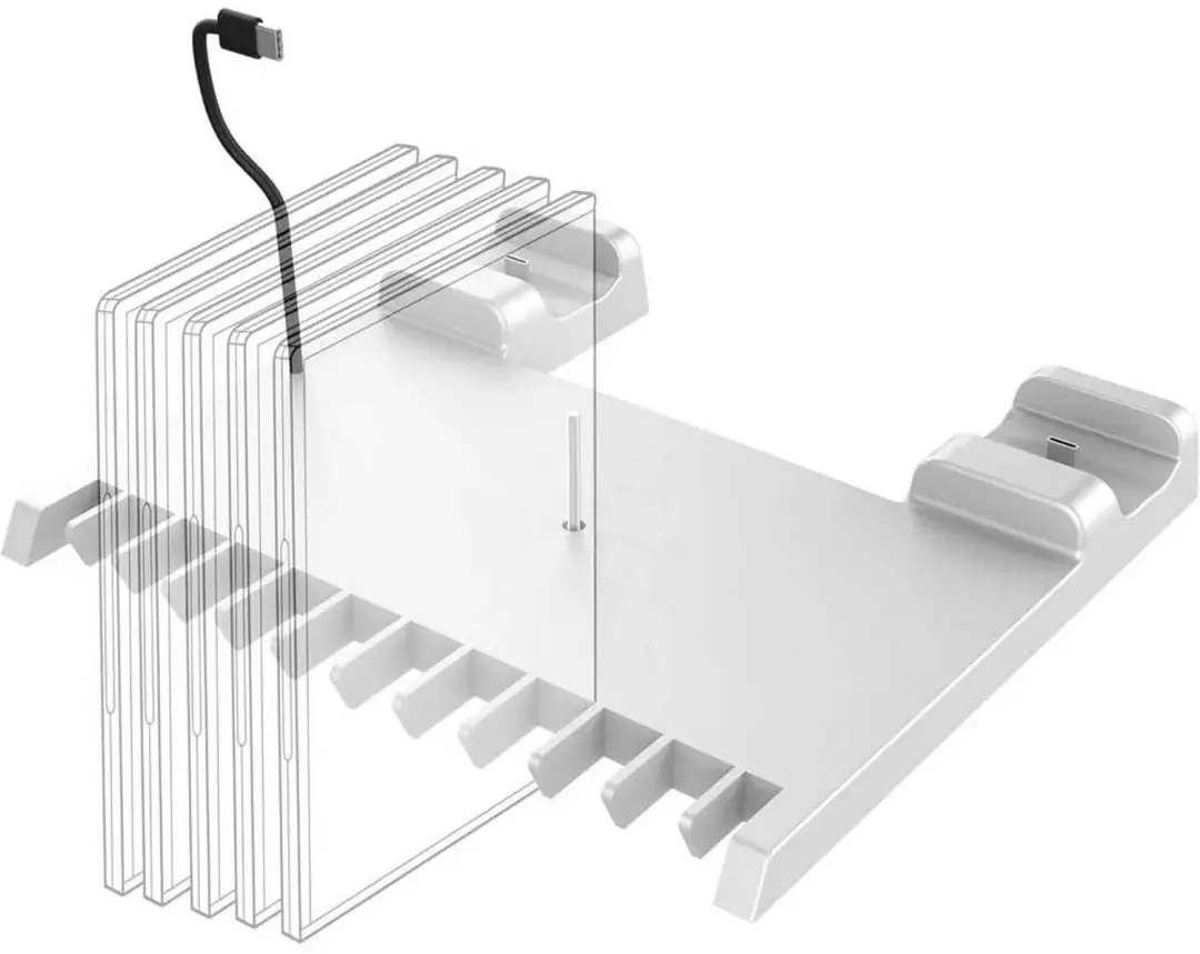 Nacon PS5SCHARGESTAND Oplaadstation PS5 - Wit - afbeelding 6 van 6