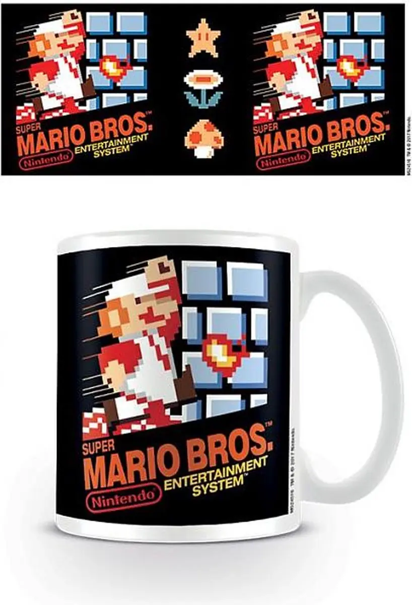 Pyramid International Super Mario NES Cover Mok - 315ml - afbeelding 4 van 4