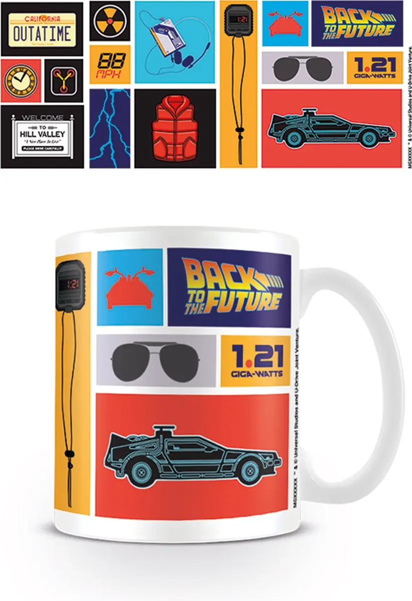 Pyramid Back to the Future Retro Collection Mok