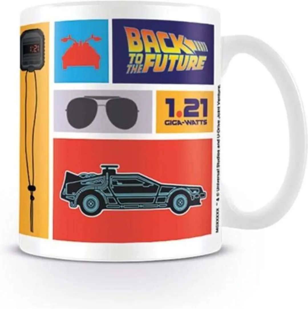 Pyramid Back to the Future Retro Collection Mok - 315ml - afbeelding 2 van 2