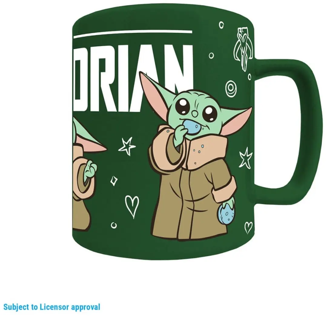 Pyramid Star Wars Grogu Fuzzy Mok - 440ml - afbeelding 4 van 4