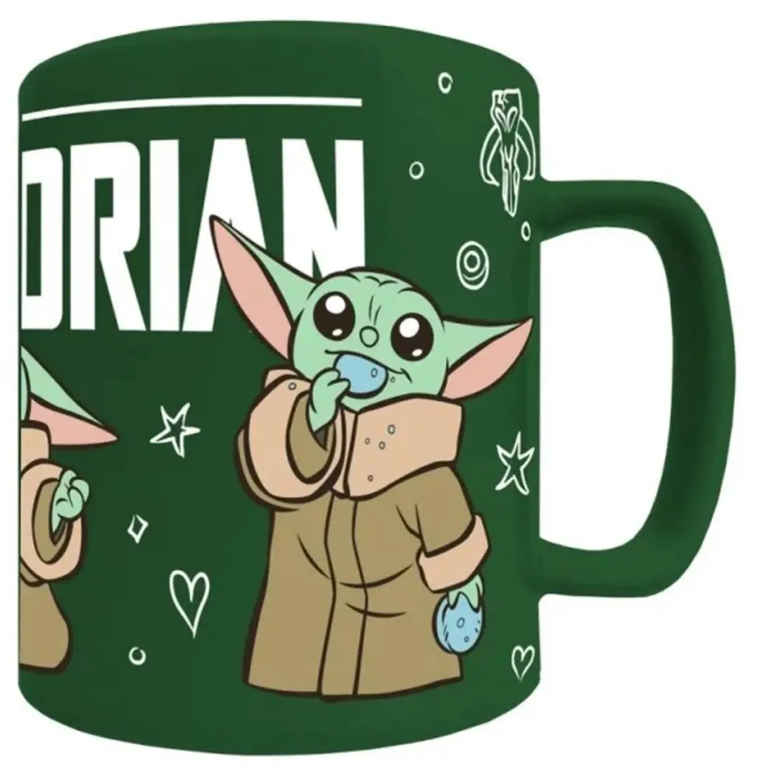Pyramid Star Wars Grogu Fuzzy Mok - 440ml - afbeelding 3 van 4