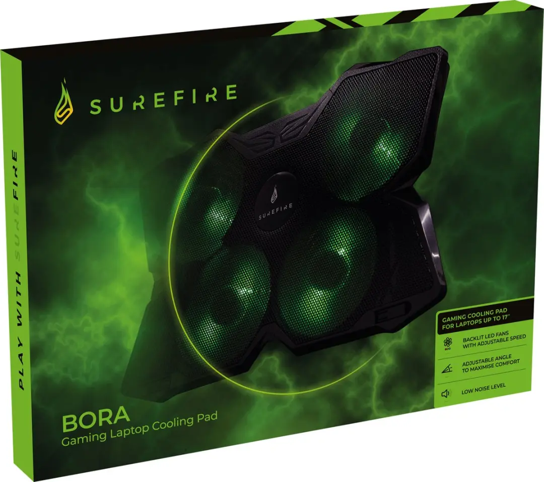 SureFire Bora Notebookstandaard 48818 - 17" - Zwart - afbeelding 2 van 6