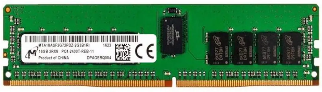 Micron MTA18ASF2G72PDZ-3G2E1 geheugenmodule 16 GB 1 x 16 GB DDR4 288-pin DIMM EC