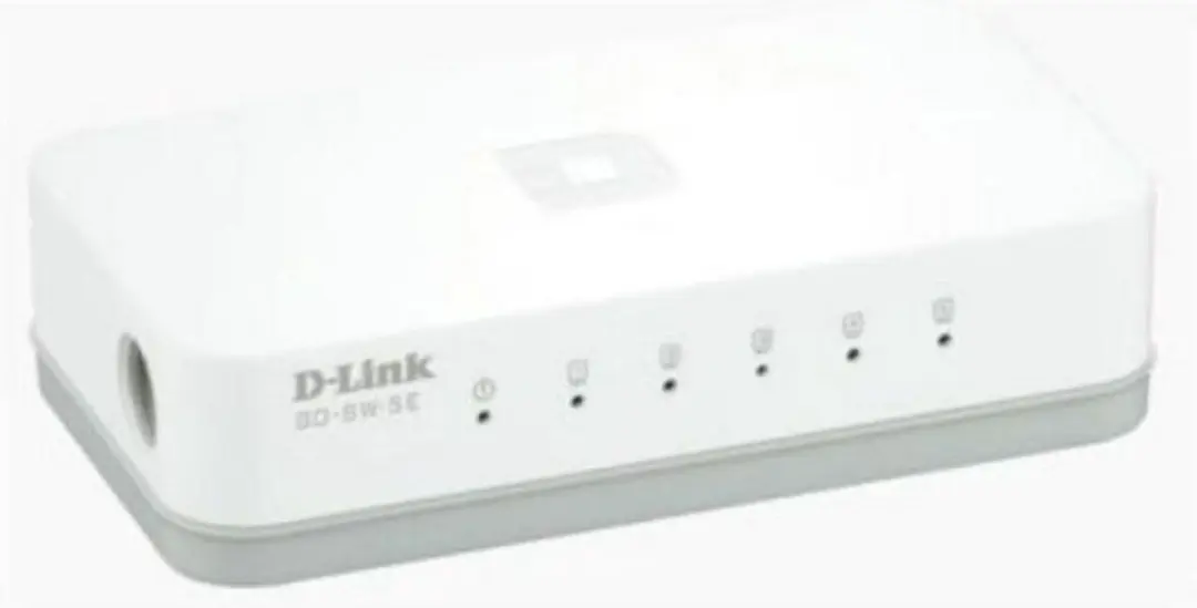 D-Link GO-SW-5E/E Netwerk-switch - 5 Poorten - Wit - afbeelding 3 van 6