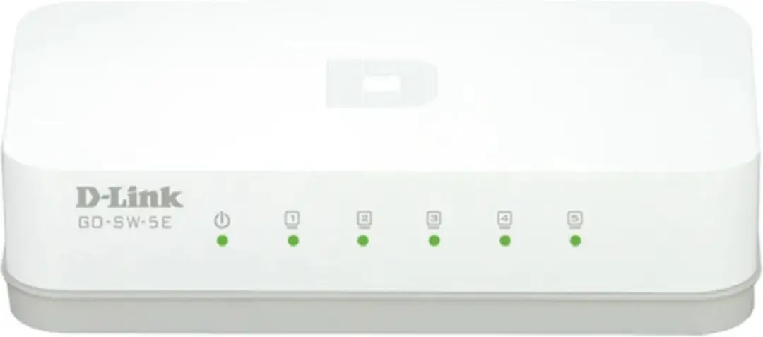 D-Link GO-SW-5E/E Netwerk-switch - 5 Poorten - Wit - afbeelding 6 van 6