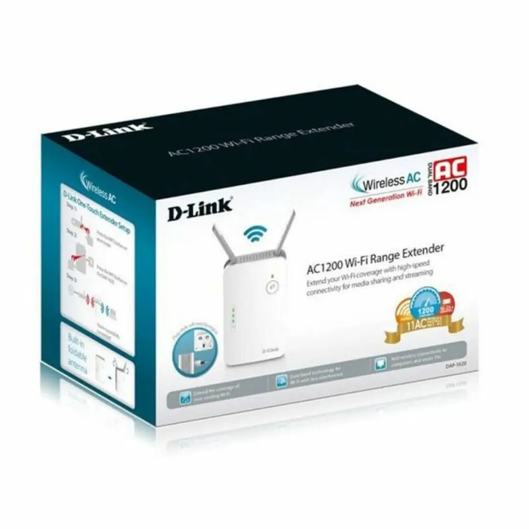 D-Link DAP-1620/E Range Extender - Wit - afbeelding 5 van 6