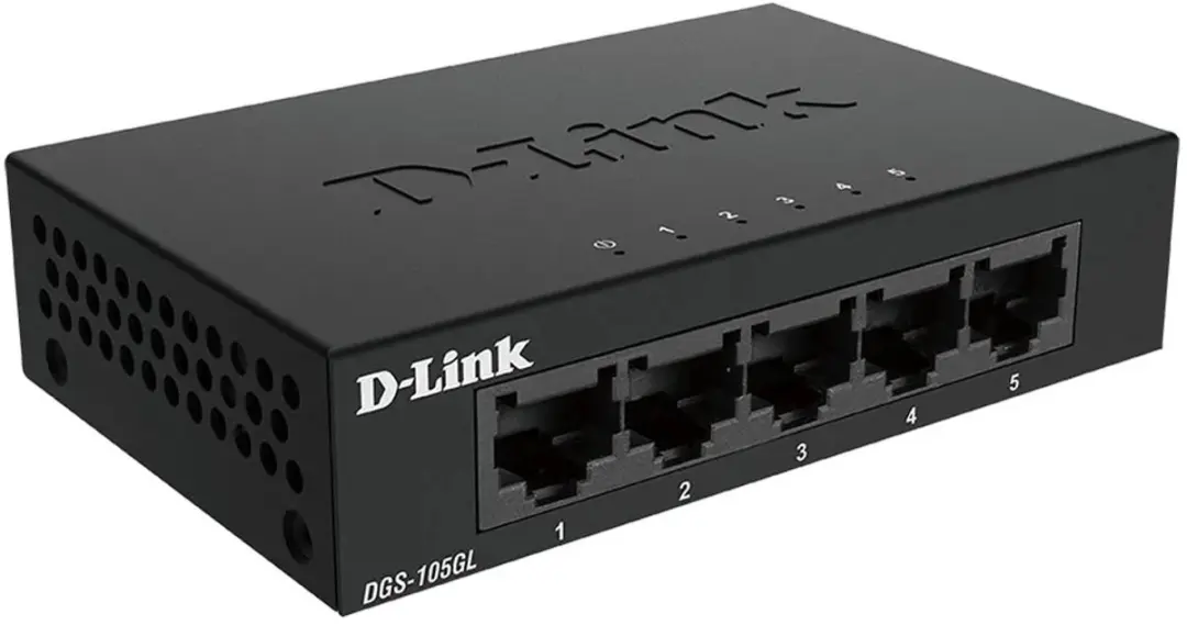 D-Link DGS-105GL/E Netwerkswitch - 5 Poorten - Wit - afbeelding 5 van 6