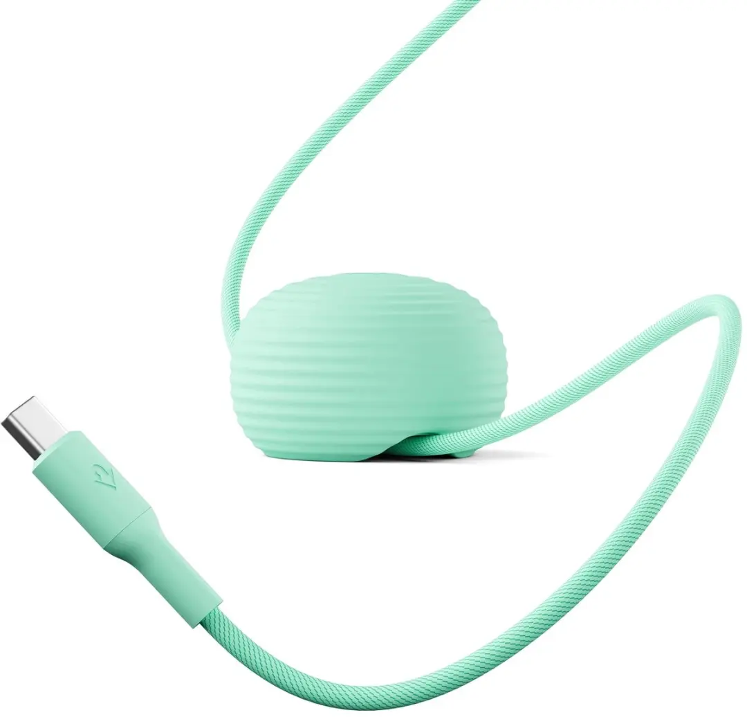 Twelve South CableStay USB-C Kabel TS-2646 - 60W - Mint - afbeelding 2 van 6
