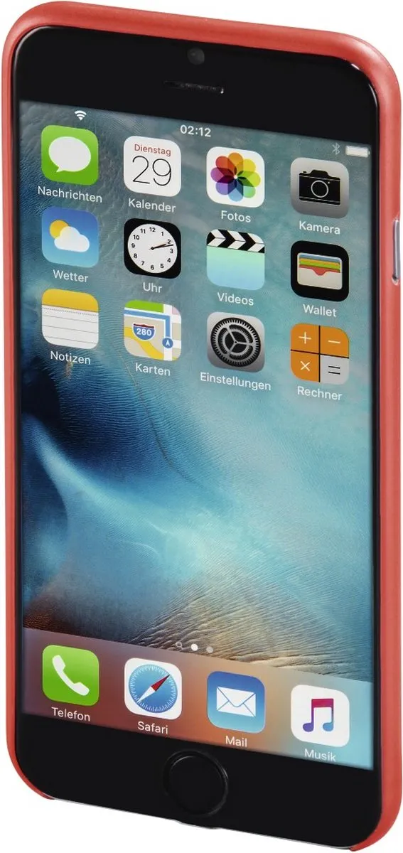 Hama Cover Ultra Slim iPhone 7/8 - Rood - MPN 177805 - afbeelding 4 van 6