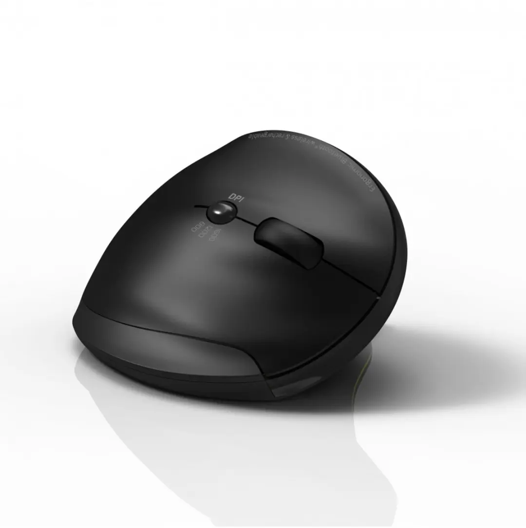 PORT Designs 900706-BT Ergonomische Draadloze Muis - Zwart - afbeelding 5 van 6