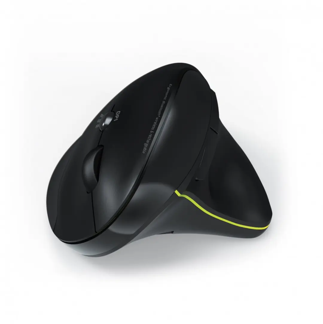 PORT Designs 900706-BT Ergonomische Draadloze Muis - Zwart - afbeelding 6 van 6